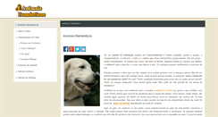 Desktop Screenshot of animais-domesticos.info