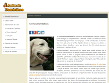 Tablet Screenshot of animais-domesticos.info